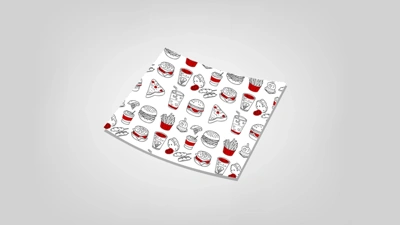 خرید زیر بشقابی پوستی 40 گرم 2 رنگ